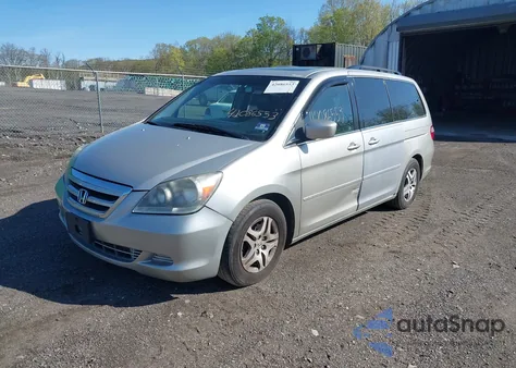 2006 Honda Odyssey Ex-L из США, поврежденный, VIN 5FNRL38706B443079
